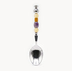 Aurelia Amethyst 3-Piece Natural Stone Flatware Set - Beadware Studio