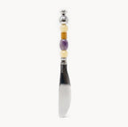 Aurelia Amethyst 3-Piece Natural Stone Flatware Set - Beadware Studio