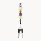 Aurelia Amethyst 3-Piece Natural Stone Flatware Set - Beadware Studio
