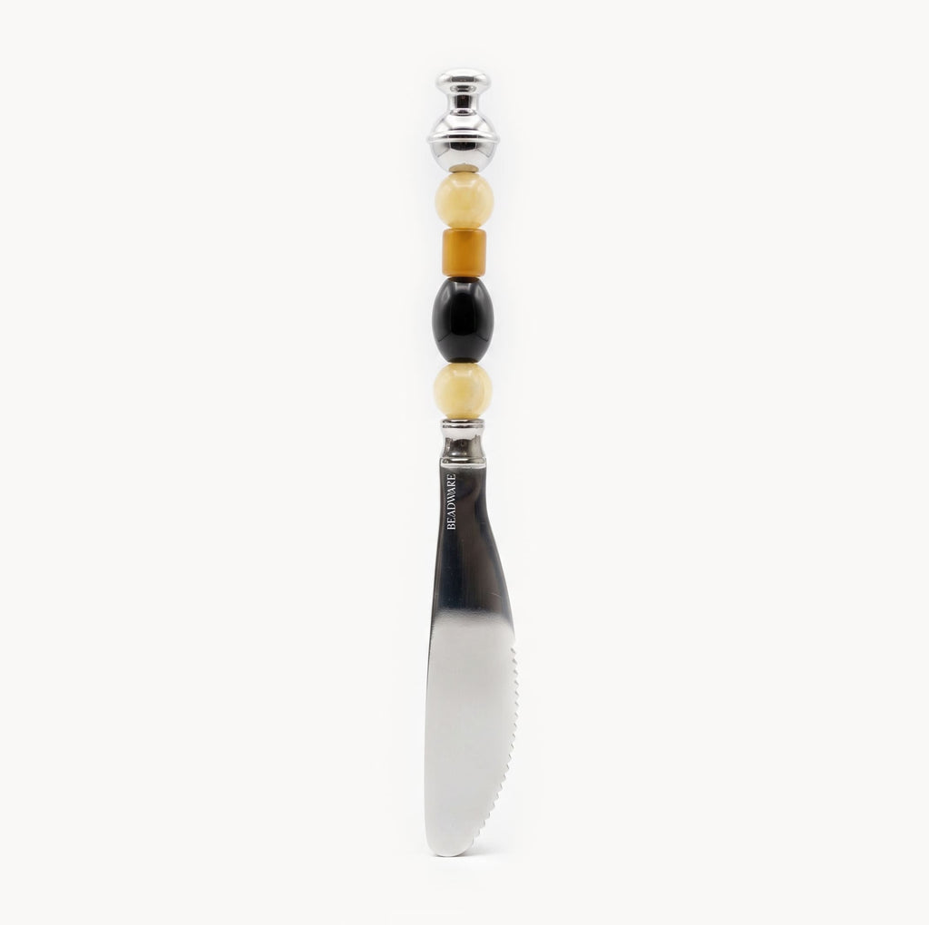 Aurelia Onyx 3-Piece Natural Stone Flatware Set - Beadware Studio