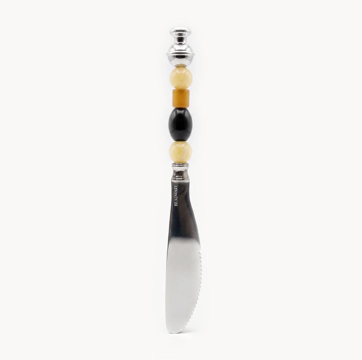 Aurelia Onyx 3-Piece Natural Stone Flatware Set - Beadware Studio