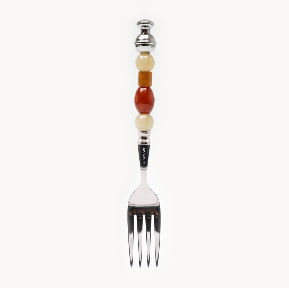 Aurelia Red Agate 3-Piece Natural Stone Flatware Set - Beadware Studio