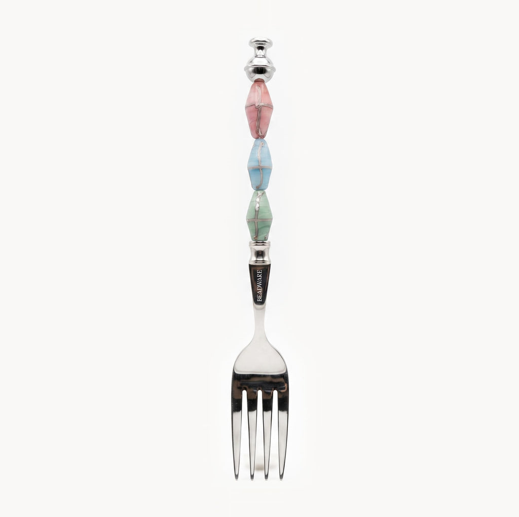 Celeste Art Glass Flatware Set - Beadware Studio