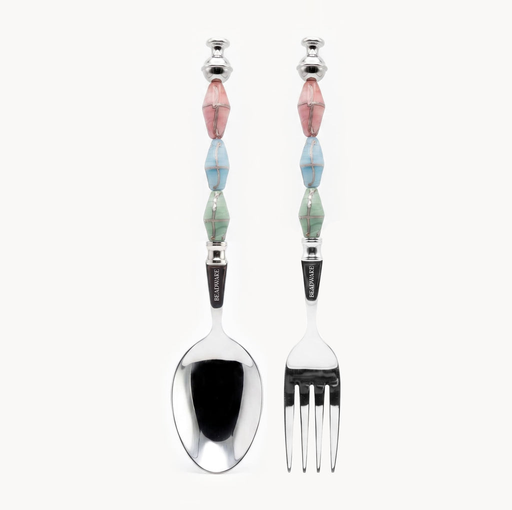 Celeste Art Glass Flatware Set - Beadware Studio