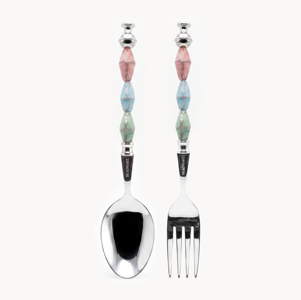 Celeste Art Glass Flatware Set - Beadware Studio