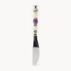 Colette Amethyst - 3 Piece Natural Stone Flatware Set - Beadware Studio