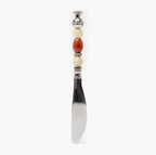 Colette Vermilion - 3 Piece Natural Stone Flatware Set - Beadware Studio