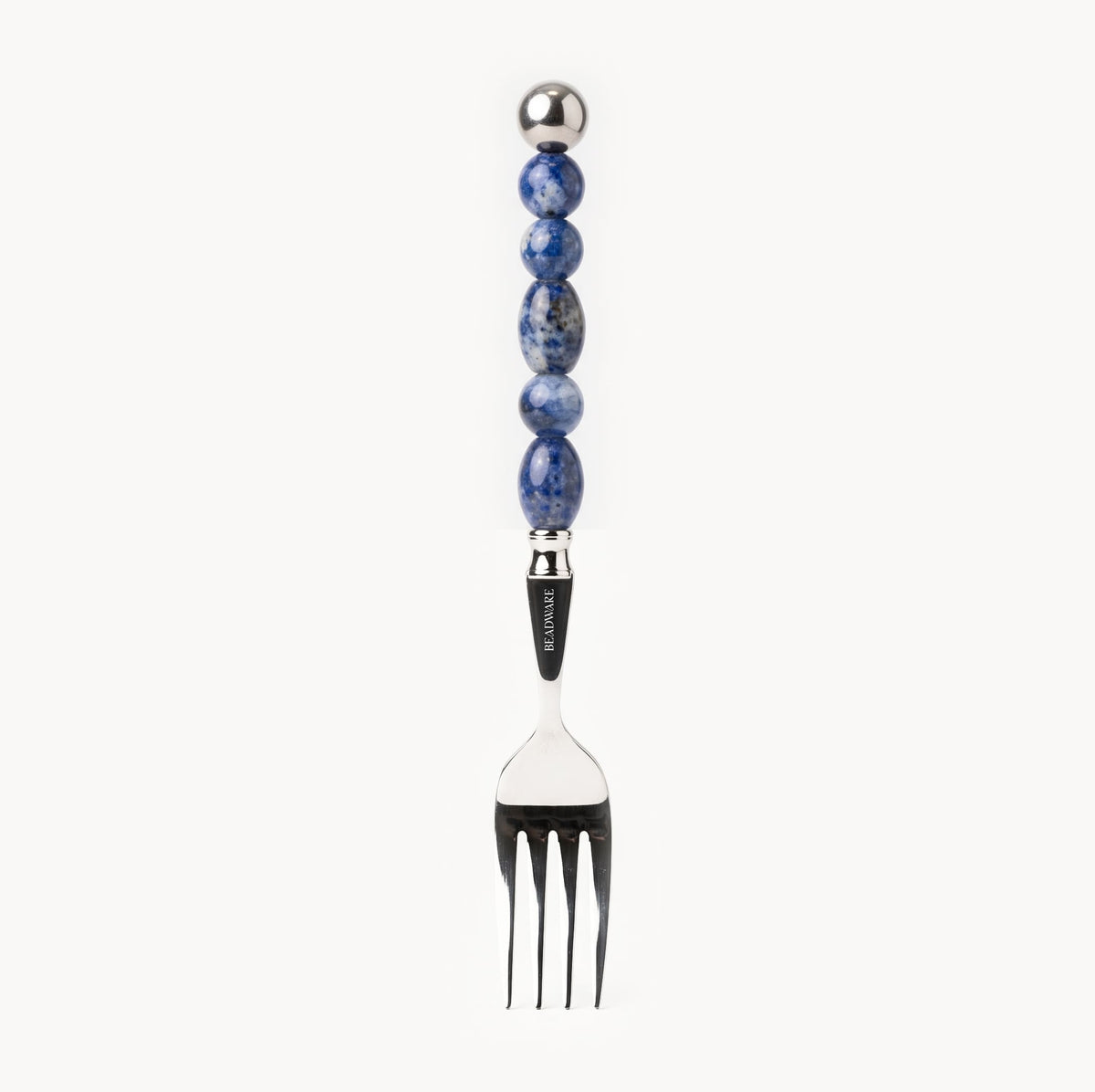 Elara Azure - 2 Piece Natural Stone Flatware Set - Beadware Studio