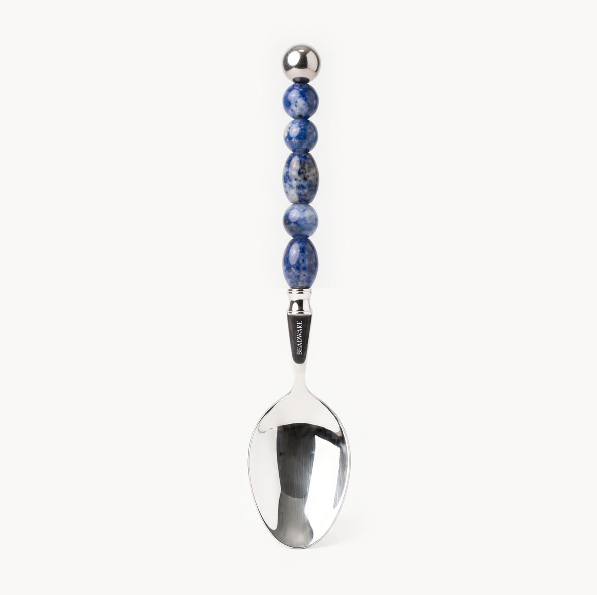 Elara Azure - 2 Piece Natural Stone Flatware Set - Beadware Studio