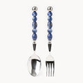 Elara Azure - 2 Piece Natural Stone Flatware Set - Beadware Studio