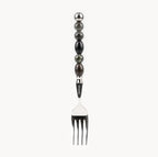 Elara Smoke - 2 Piece Natural Stone Flatware Set - Beadware Studio