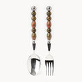 Elara Terra - 2 Piece Natural Stone Flatware Set - Beadware Studio