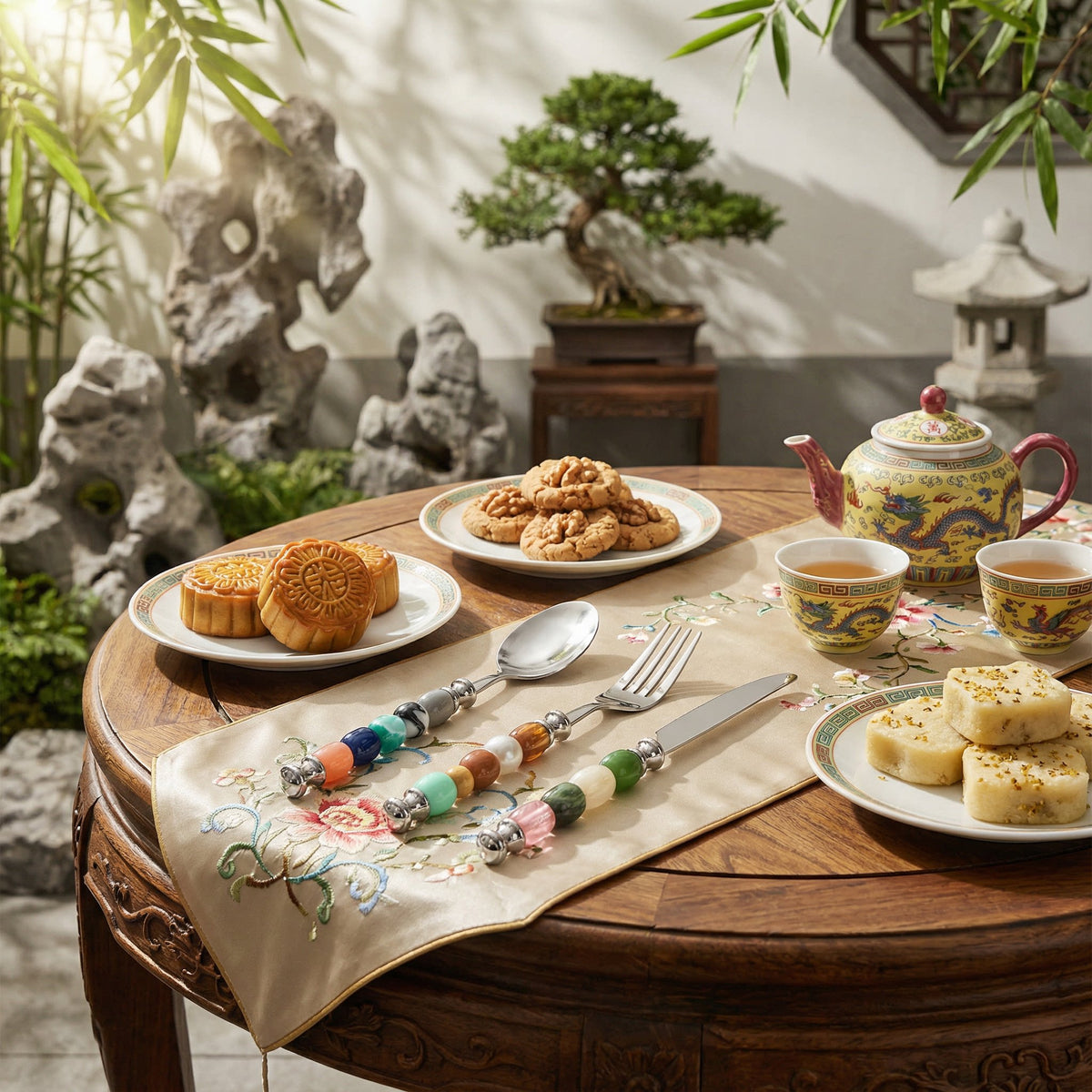 Gelato Beaded Flatware Set - Beadware Studio