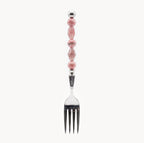 Lucette Rose Art Glass Flatware Set - Beadware Studio