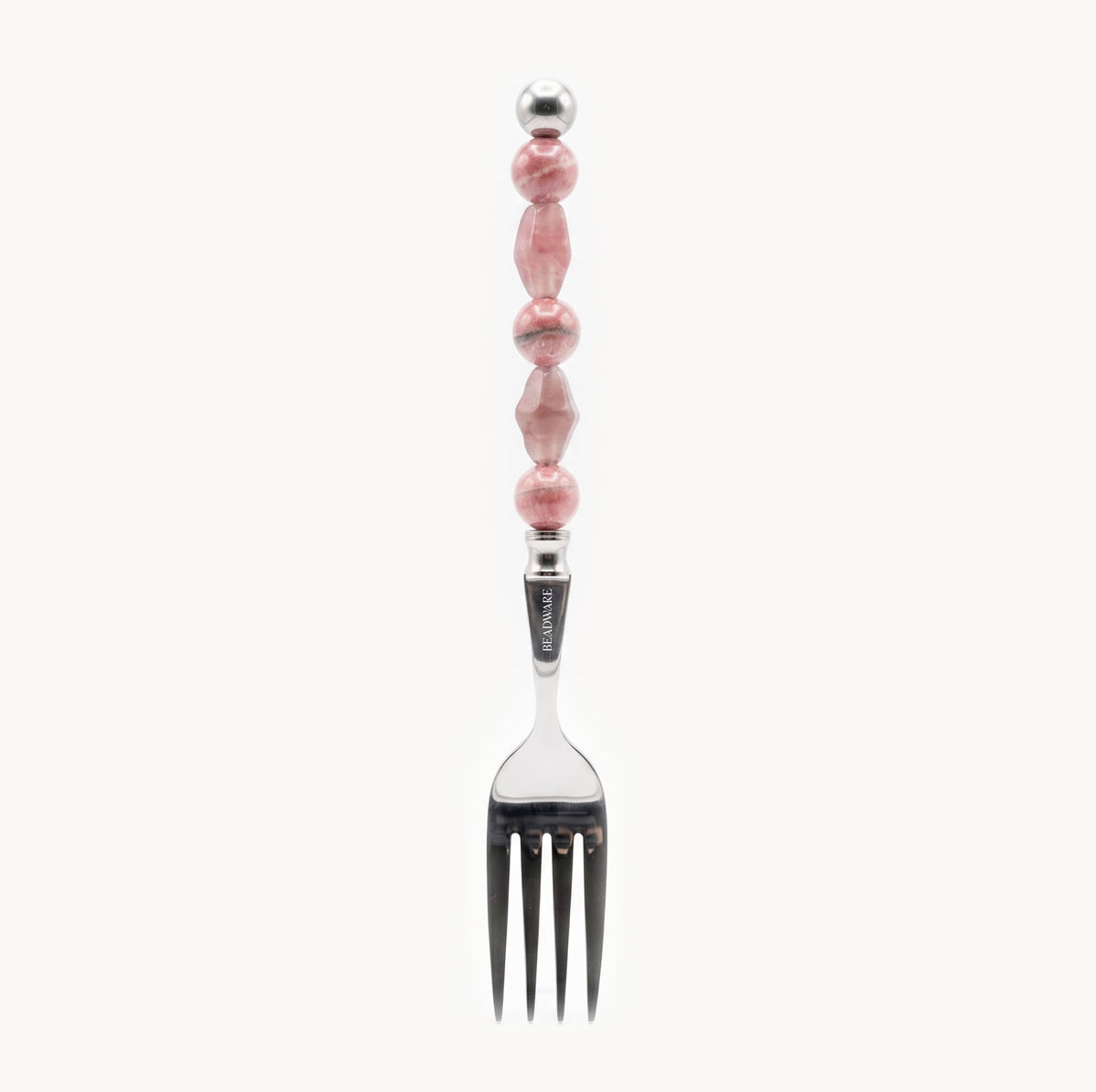 Lucette Rose Art Glass Flatware Set - Beadware Studio