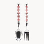 Lucette Rose Art Glass Flatware Set - Beadware Studio