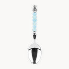 Marielle Aqua Mist - 3-Piece Art Glass Flatware Set - Beadware Studio