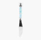 Marielle Aqua Mist - 3-Piece Art Glass Flatware Set - Beadware Studio
