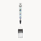 Marielle Seafoam Lilac - 3-Piece Art Glass Flatware Set - Beadware Studio