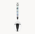 Marielle Seafoam Lilac - 3-Piece Art Glass Flatware Set - Beadware Studio