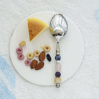 Nocturne Beaded Dessert Spoon - Beadware Studio
