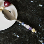Nocturne Beaded Dessert Spoon - Beadware Studio
