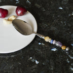 Nocturne Beaded Dessert Spoon - Beadware Studio