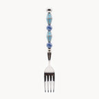 Paloma Azure Art Glass Flatware - Beadware Studio