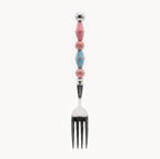 Paloma Rose Azure Art Glass Flatware - Beadware Studio