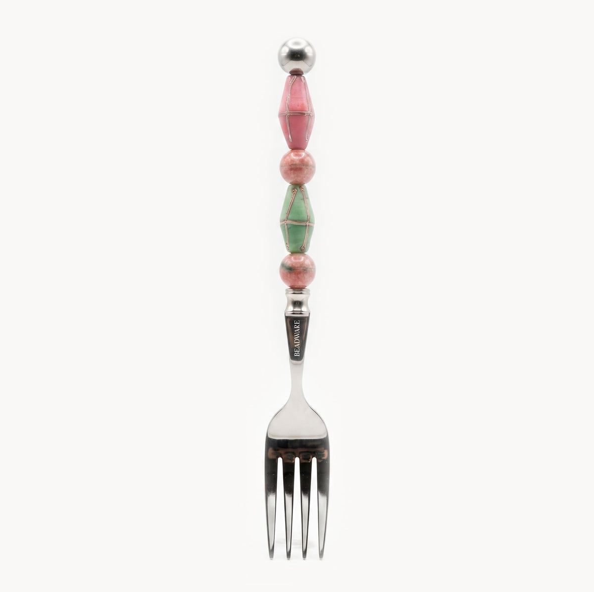 Paloma Rose Garden Art Glass Flatware - Beadware Studio