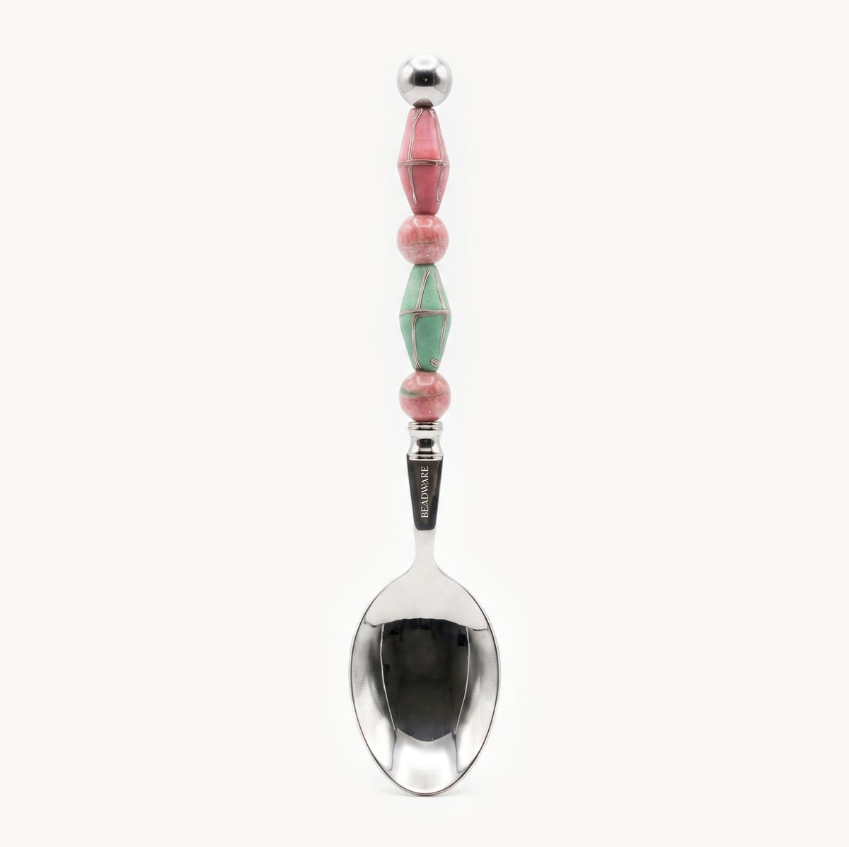 Paloma Rose Garden Art Glass Flatware - Beadware Studio