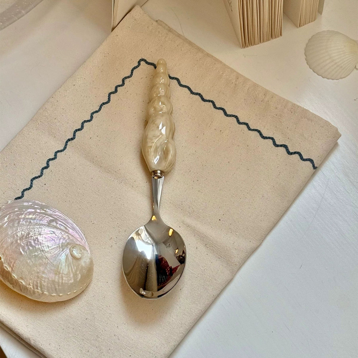 Sculpted Seashell Flatware - Beadware Studio