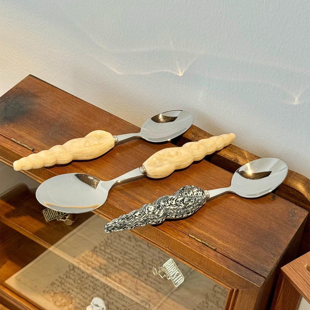 Sculpted Seashell Flatware - Beadware Studio