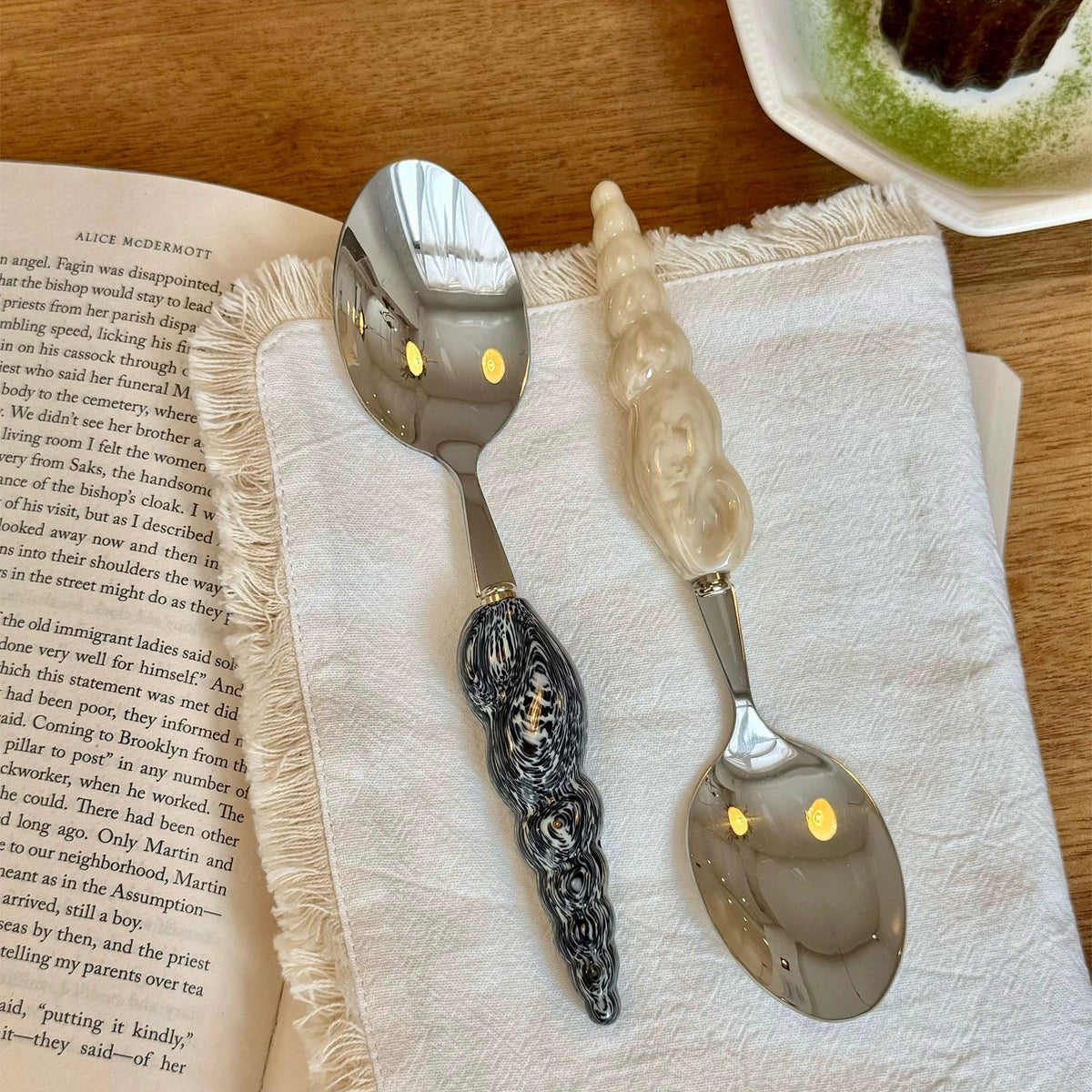 Sculpted Seashell Flatware - Beadware Studio