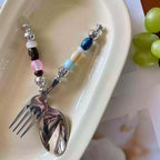 Soda Fountain Beaded Flatware Set - Beadware Studio